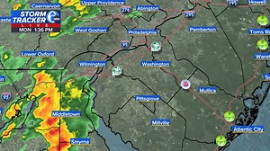 NEW CASTLE COUNTY STORMS Are lifting north-northeastward toward SE Pa. Track w/ Storm Tracker 6 Live: https://6abc.com/weather/doppler/ Remember, when thunder roars head indoors. | 6abc Action News Weather