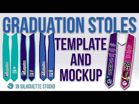 How to Use the Graduation Stole Template from Silaholics Anonymous