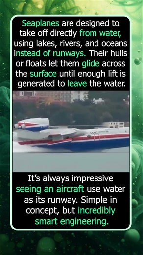 How Seaplanes Take Off Without Runways Using Water