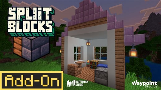 [Add-On]SplitBlocks-我的世界市场包免费下载-Minecraft Marketplace SplitBlocks