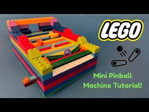 How to make a LEGO Pinball Machine! | V2 | #trending #lego