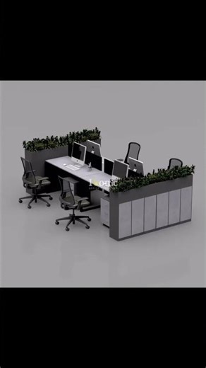 Modern workstation desk Dubai