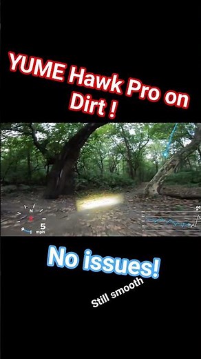 Yume Hawk Pro 60V electric on road scooter, a quick dirt test #escooter #scooter #yume
