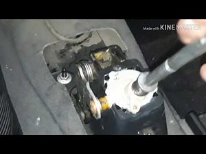 HOW TO ADJUST THE VW FOX GEAR LEVER