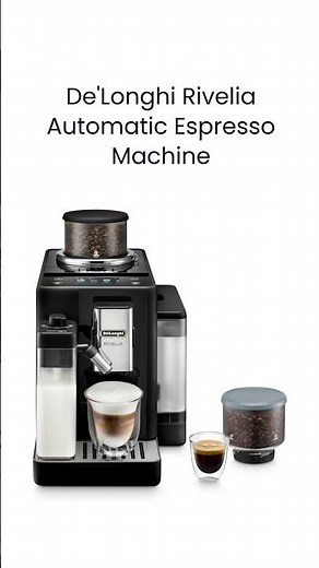 De'Longhi Rivelia Automatic Espresso Coffee Maker Machine