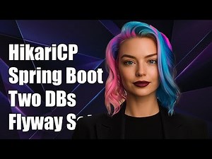 Using HikariCP with Spring Boot: Configuring Two Datasources and Flyway