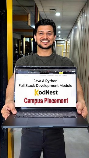 Campus Placement at KodNest, Bengaluru ! #job #hiring #course #java #placement #developer #viral