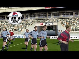 FIFA 2005 - First 2 Matches in Season Mode | Gameplay PS1