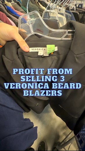 Wanted to make sure I got paid for all three before making this video 😂 When I found them, I knew I’d make some good money, but didn’t know exactly how much! #reseller #poshmarkseller #ebayseller #secondhandfashion | Amber Waves of Brain