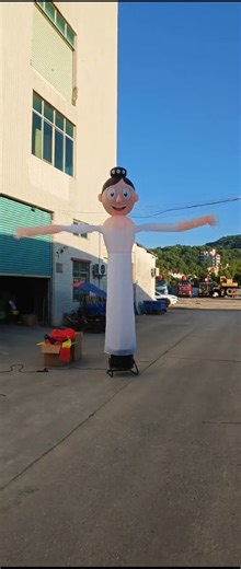 Inflatable air dancers for wedding events.