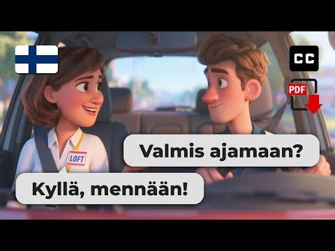 10 Real-Life Finnish Dialogues to Learn Finnish A2 📚