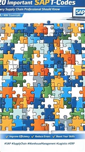 Important SAP T-Code ‪@SAP‬ ‪@StudyIQEducationLtd‬ ‪@RojgarwithAnkit‬