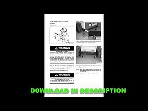 Bobcat T870 Compact Track Loader Workshop Manual PDF English – Repair Guide
