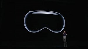 Apple unveils Vision Pro mixed reality headset during tech conference
