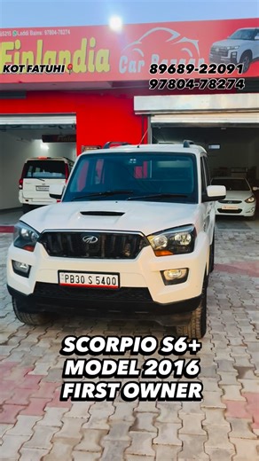 finlandia car bazar on Instagram: "Scorpio s6+🔥🚘"
