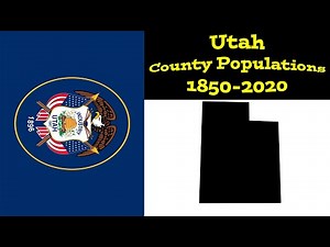Utah County Populations | 1850-2020