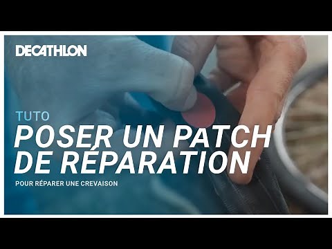 TUTO - Comment réparer une crevaison avec des patchs de réparation ? 🚲 I Decathlon