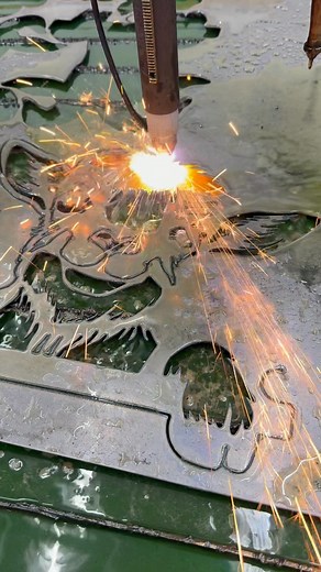 Cutting a new goat today. #metalart #goats | Bear Spike Designs, LLC Metal Art and Signs