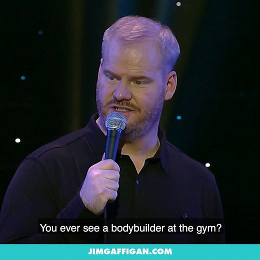 Does using Lyft count as working out? I'm here all week, folks. | Jim Gaffigan