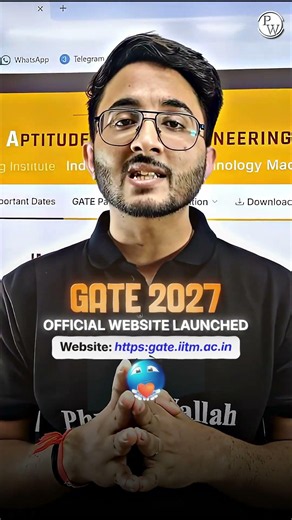 GATE Exam Pattern Me sabse Bada Change😱 #pw #shorts9