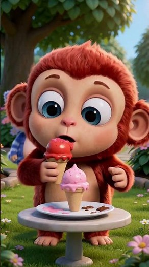 Kids Learn to Share Ice Cream | Sharing Is Caring | Baby Cartoon Kids Songs #shorts #new