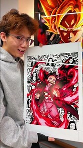 She looks like an angel… fights like a demon. 🔥#nezuko #demonslayer #anime #wallart #fyp