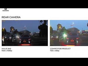 Navman MiVUE Dash Cam comparison