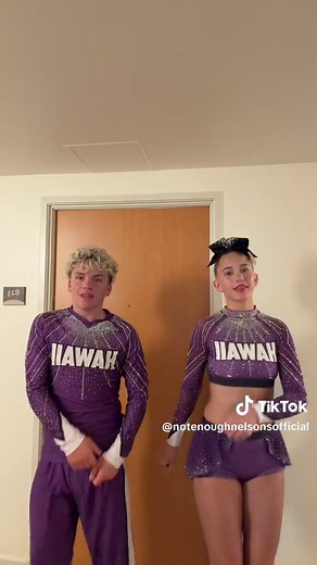 FIRST CHEER COMP!!! Did we win !?! 💜🥇 #notenoughnelsons #cheercompetition #firstcheercomp