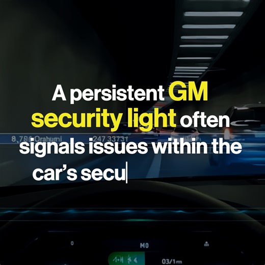A persistent GM security light could mean trouble for your car’s security system. Faulty ignition switches, worn key sensors, or damaged wiring harnesses are common culprits. Learn how to diagnose and fix these problems with Haynes Manuals. Find your GM manual today at haynes.com. #HaynesManuals #HaynesShowsYouHow #GMRepair | Haynes Manuals