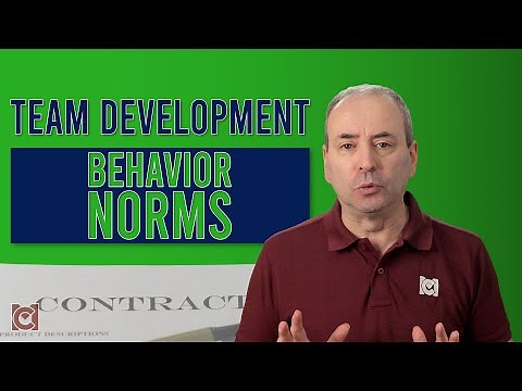 Establishing Team Behavior Norms - Team Development