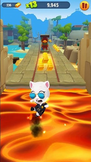 Talking Tom Gold Run Challenge Funny Fails 😂🥶 Crazy Moments EP - 53 #shorts​ #tomgoldrun​