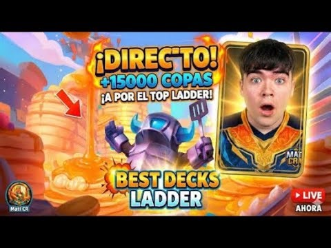 LIVE 🔴 2v2 Best deck 👑