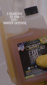 When diesel gels, you’re not going anywhere. Stop freeze-ups before they start with EDT Winter Defense. | Hot Shot's Secret