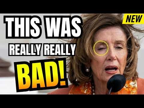 Nancy Pelosi FALLS APART in BIZZARE Plaque Ceremony YESTERDAY No One Saw!