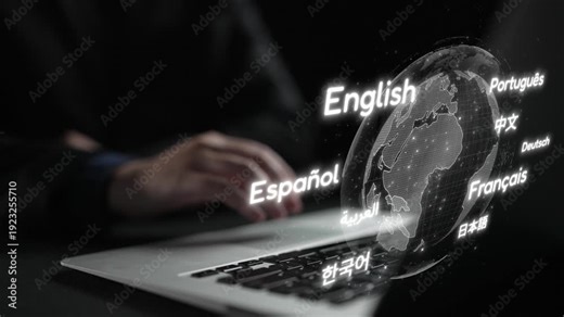 Global communication with multiple languages, digital translation tools, multilingual technology, cross-cultural communication, and virtual language learning environments. Muxer