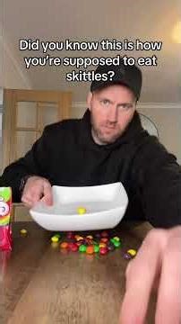 Skittles sweet hack! You’ll never eat them the same again!