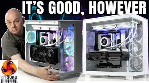 NZXT H9 Flow - Look at the Glass on that