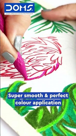 DOMS | Opti Grip Plastic Crayons