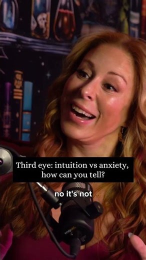 If it’s calm, it’s intuition. If it’s chaos, it’s anxiety