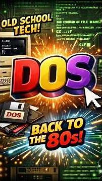 DOS Operating System | Quick Explanation ⚡