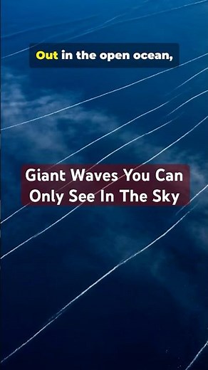 🌊 The Giant Ocean Waves You Can Only See from Space 🛰️ | DidYouKnowDaily111 #facts