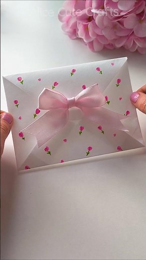 Cute Paper Envelope 🎀 Easy DIY