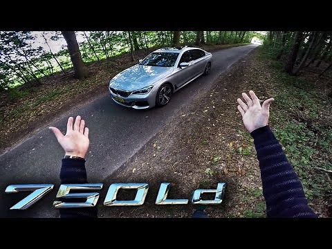 BMW 750d 7 Series Review POV Test Drive