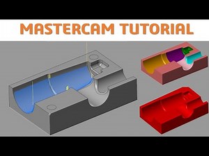 MasterCAM 2021 Tutorial #93 | Mill 3D Machining Mold