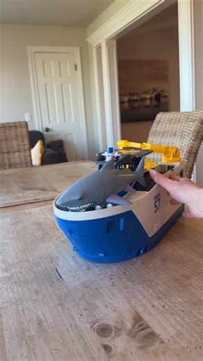 Comment DINO BOAT to have the link sent to you! ⛴️🛟 The viral Matchbox boat now has a Jurassic upgrade. The Matchbox Jurassic World Mosasaurus Rescue Action Boat works on land or in water, launches a mini rescue boat, and comes with a chomping sea dino and missile launcher for extra action! #matchboxcars #jurassicworldtoys #bathtoys #watertoys #newtoy | Pretty Pretend Play