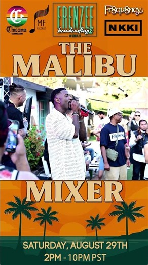 Ray J On Stage With Fatell At The Malibu Mixer #frenzeebroadcasting