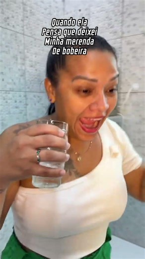 Quando ela pensa que deixei minha merenda de bobeira #comedy #humor #funny