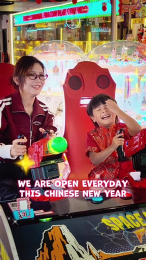 🧧✨ We’re OPEN every day this Chinese New Year! ✨🧧 No breaks, no worries — just nonstop festive fun 🎊 Games, prizes, photobooths & CNY surprises all waiting for you 👀💥 Bring your family, friends, and festive mood and celebrate CNY with us at Cow Play Cow Moo 🐮🎮
