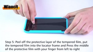 Wiaocit 3 Pack Tempered Glass Screen Protector for iPhone 16 with 3 Pack Camera Lens Protector, 9H Hardness, Bubble Free, Case Friendly