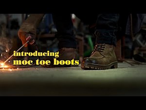 The Moc-Toe Boot